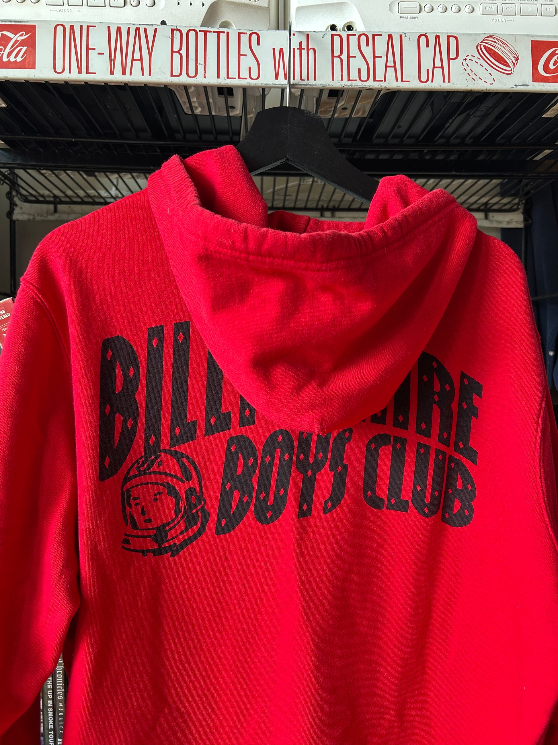 Billionaire Boys Club Red Logo Hoodie