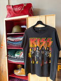 Vintage KISS T-Shirt L Black
