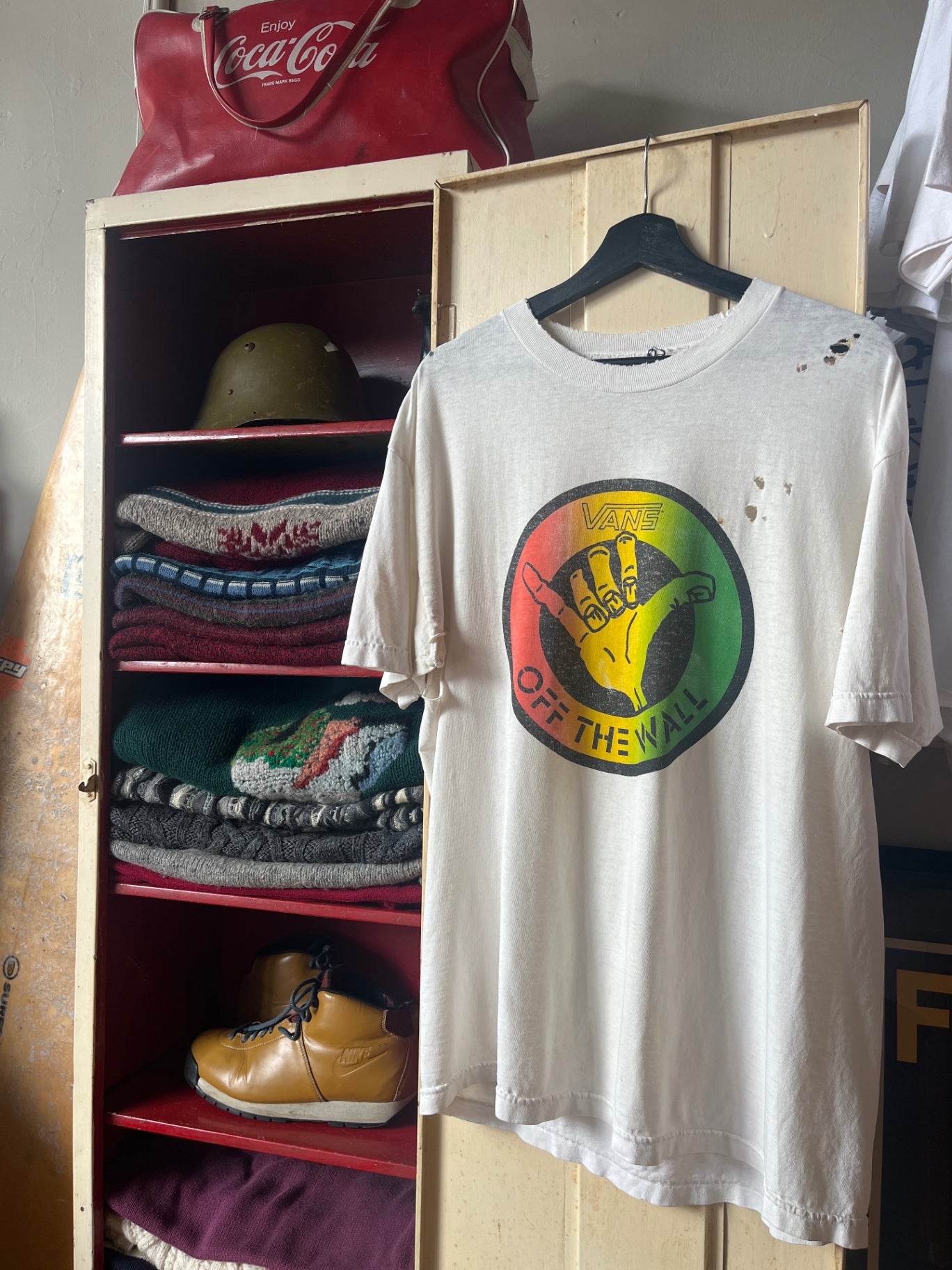 Vintage Vans T-Shirt L White