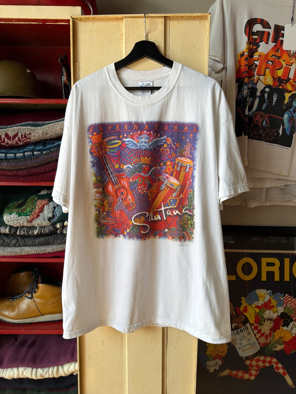 Vintage Santana Tee XL