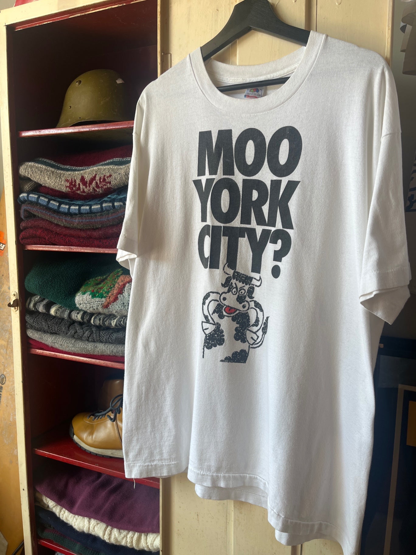 Vintage Moo York City T-Shirt XL 