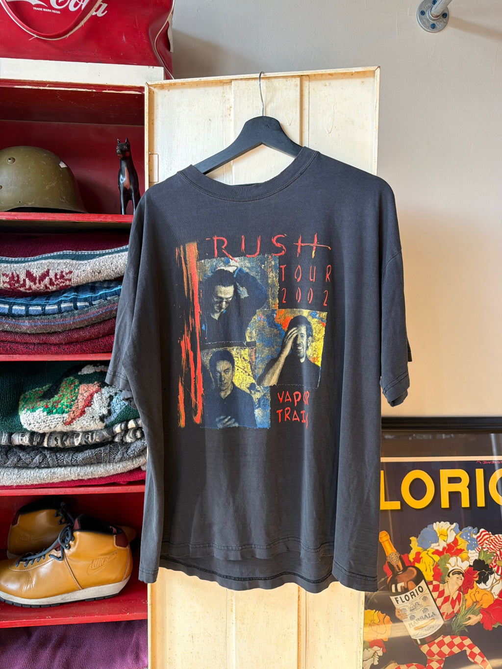 Vintage Rush T-Shirt L Black