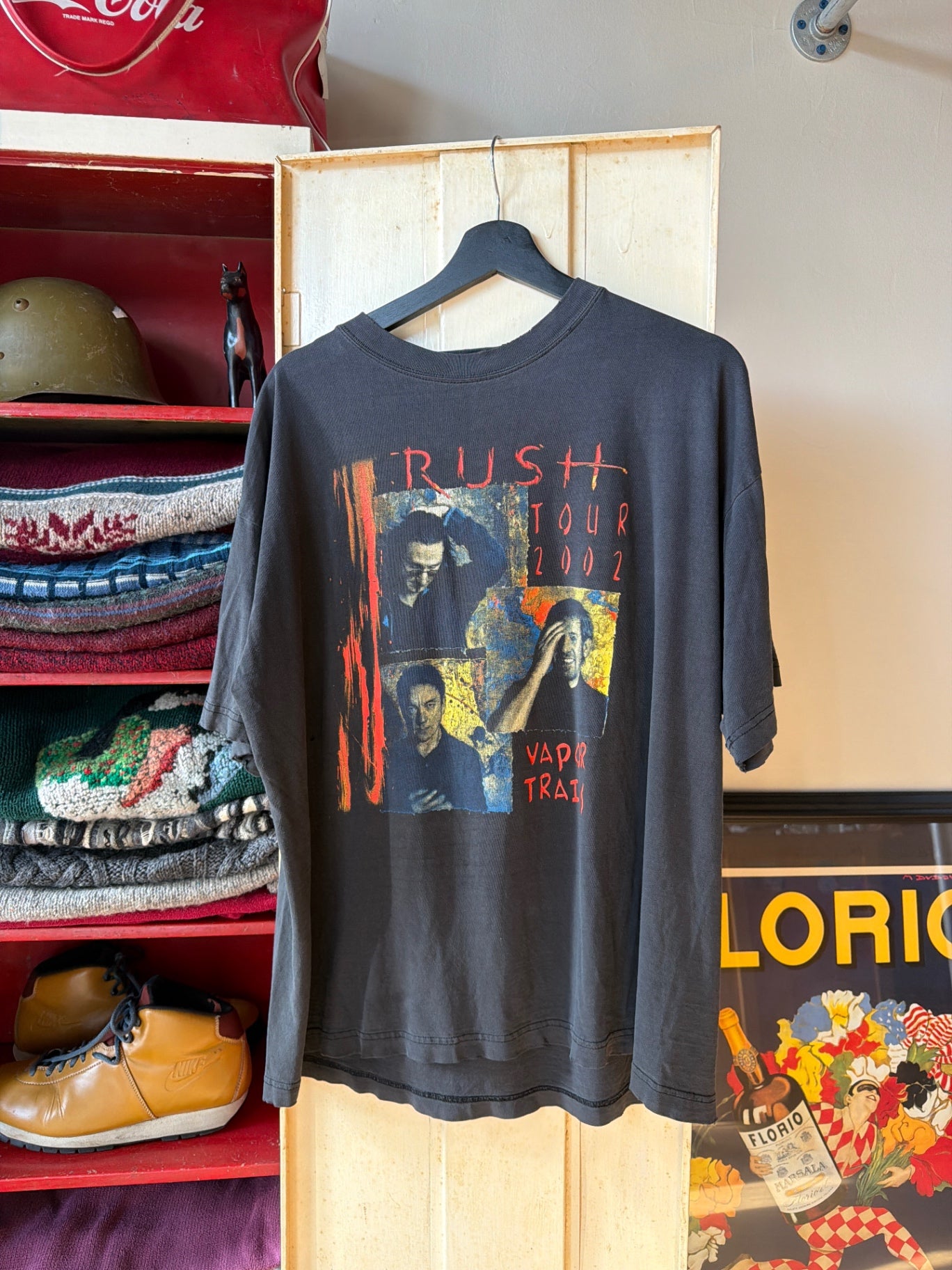 Vintage Rush T-Shirt L Black