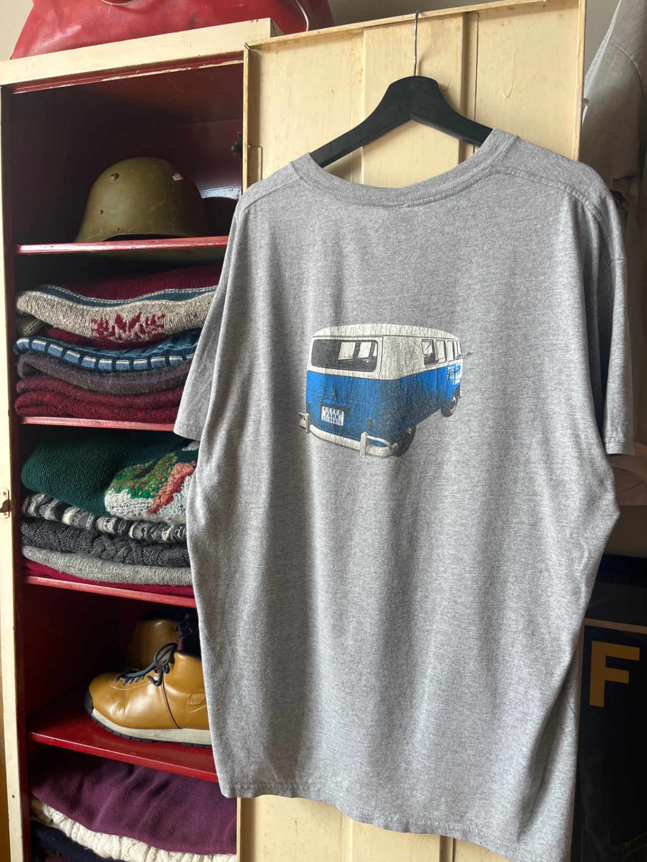 Vintage Volkswagen T-Shirt Xl Gray