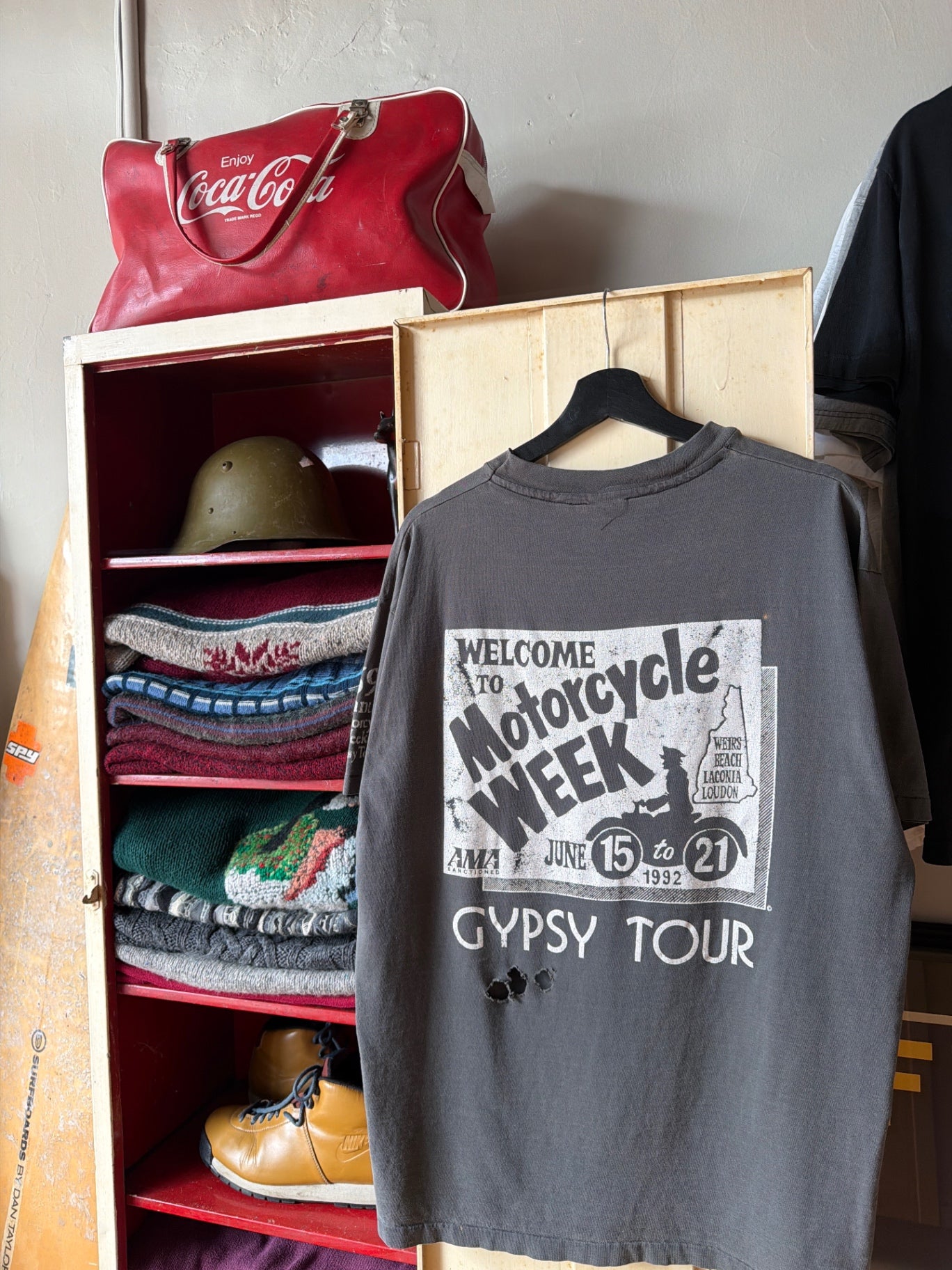 Vintage Bike Week T-Shirt XL Gray