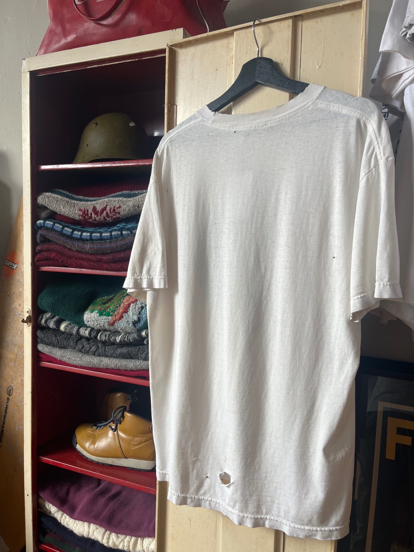 Vintage Vans T-Shirt L White