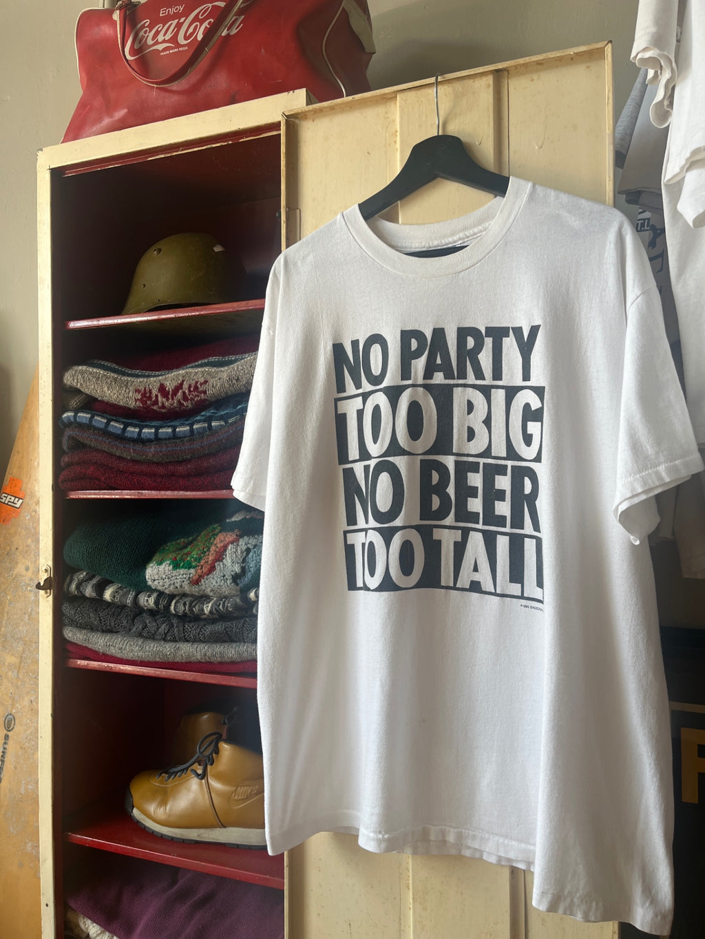 Vintage Beer  T-Shirt XL White