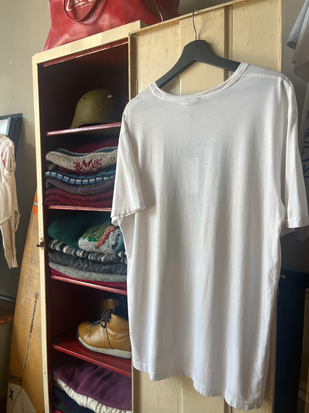 Vintage Polo T-Shirt XL White
