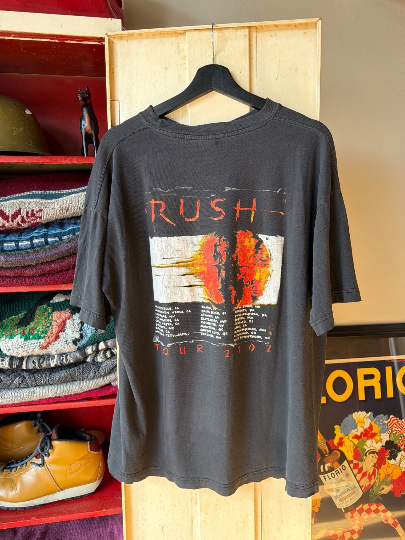 Vintage Rush T-Shirt L Black