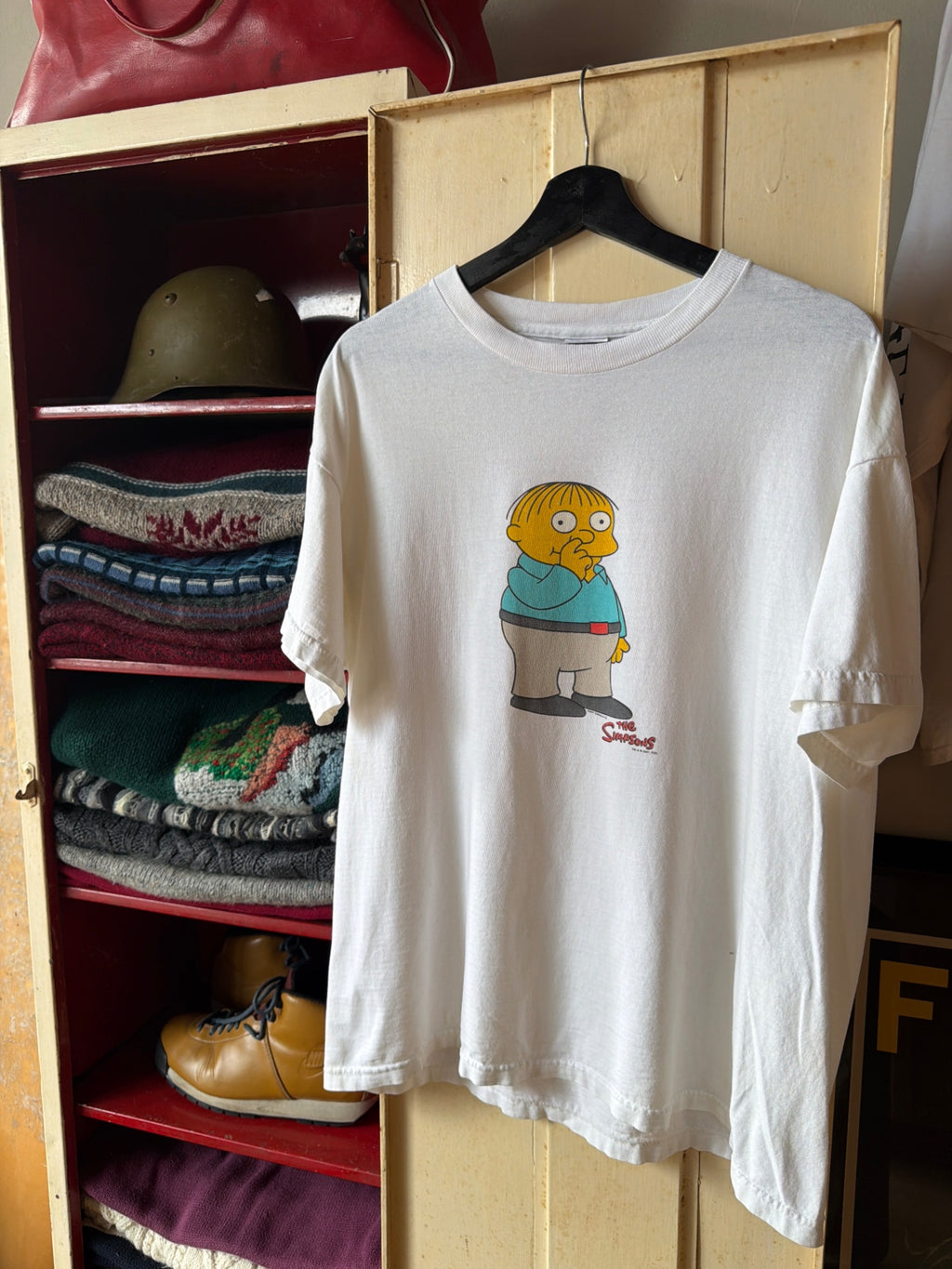 The Simpsons T-Shirt L White