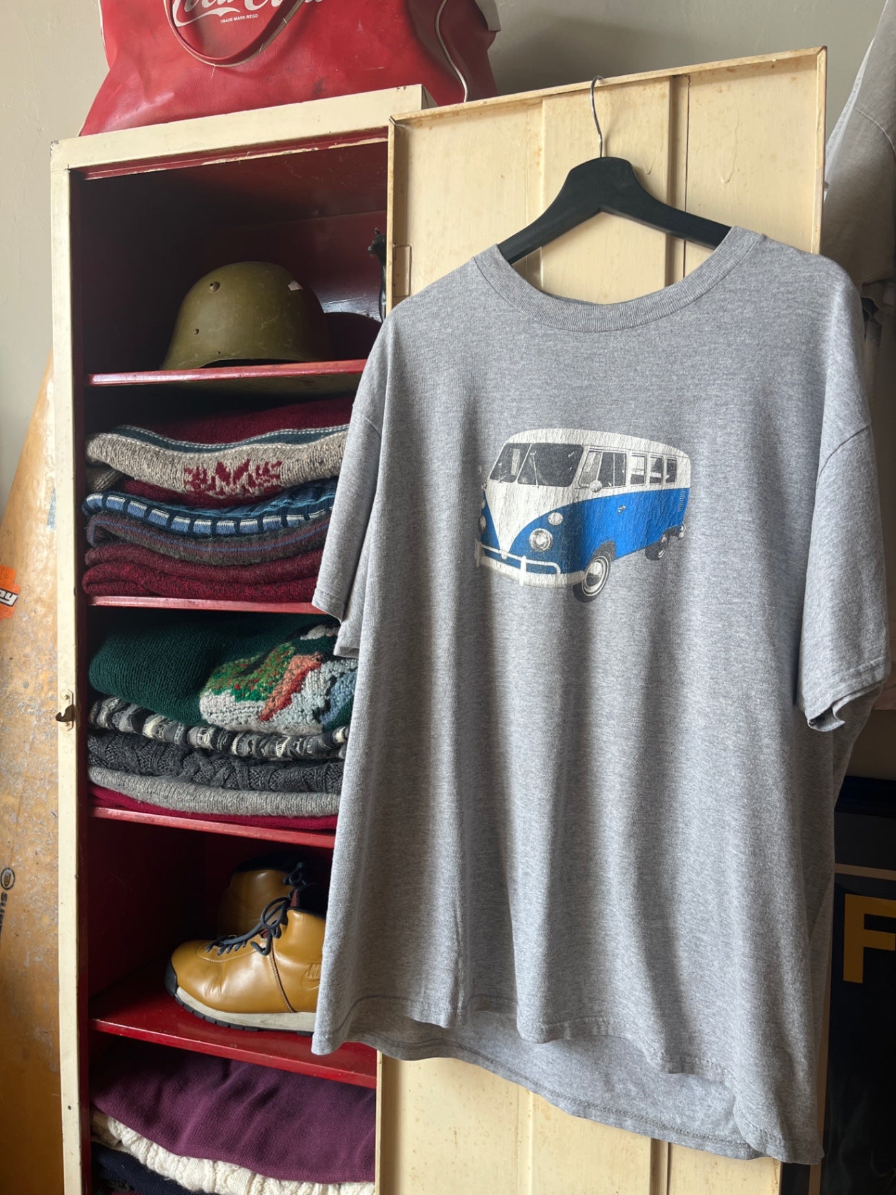 Vintage Volkswagen T-Shirt Xl Gray