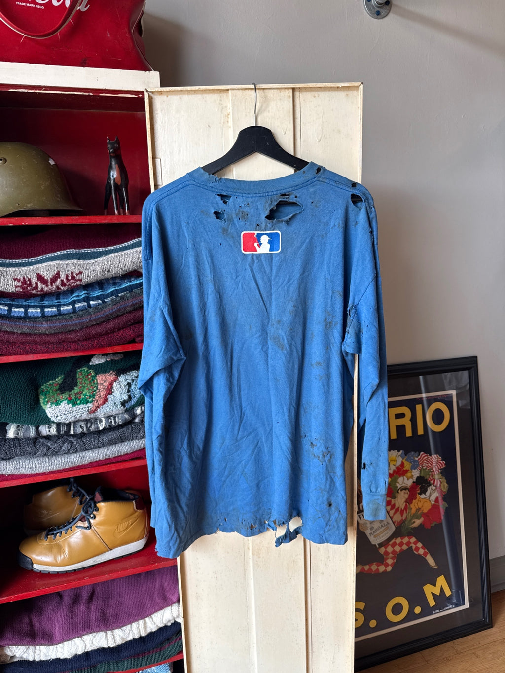 Spent skate t shirt XL Blue