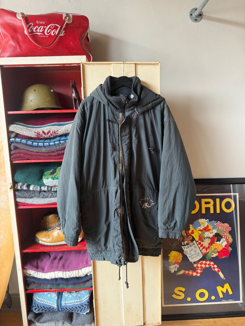 Rusty surf Jacket XL Dark gray
