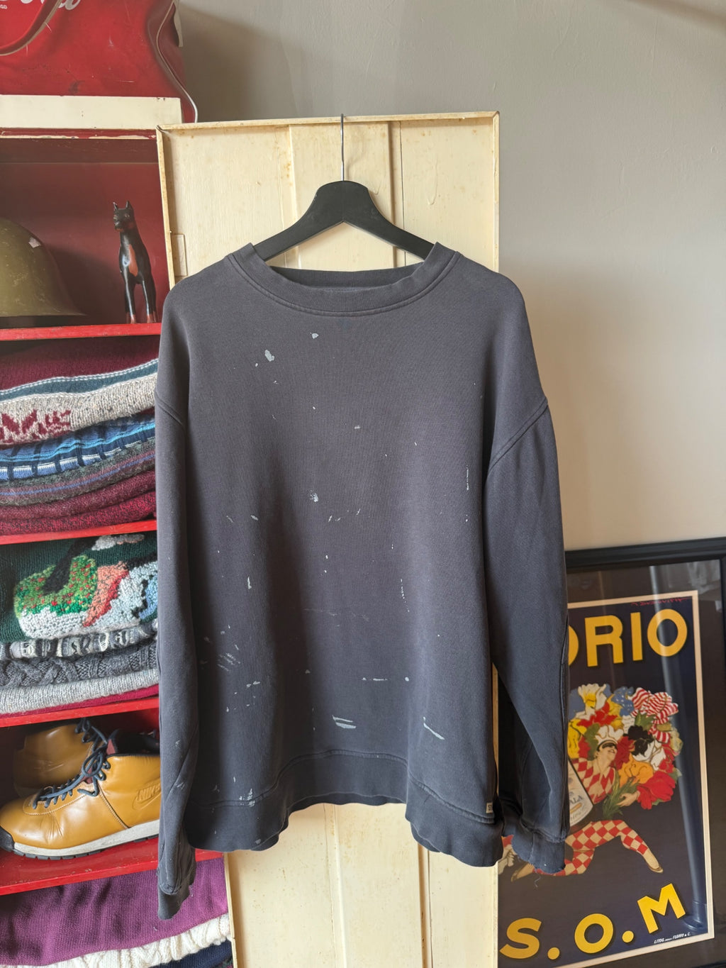 Stussy Sweatshirt XL Dark gray
