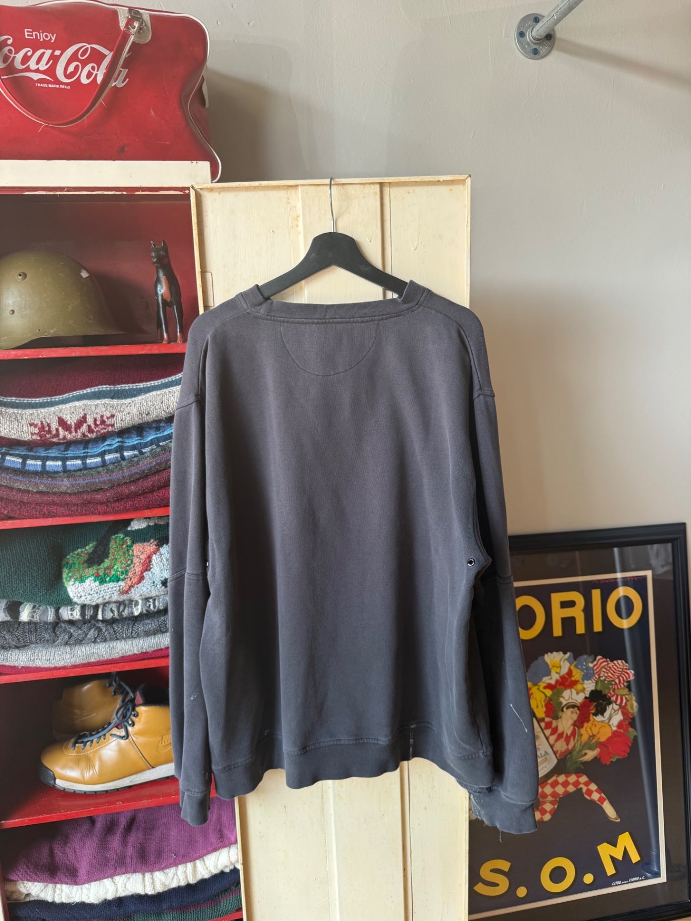 Stussy Sweatshirt XL Dark gray