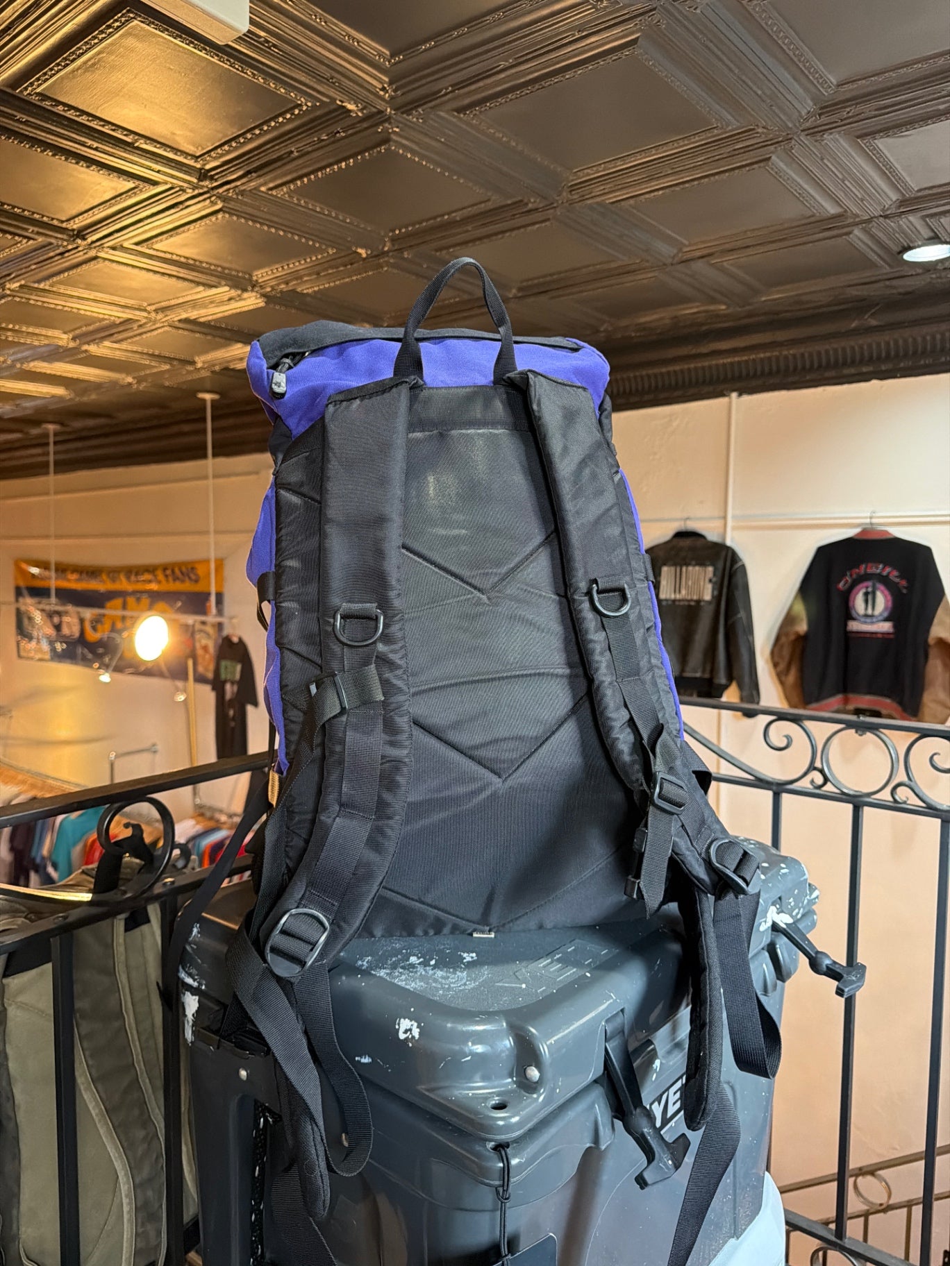 The North Face Bag Purple and Black
