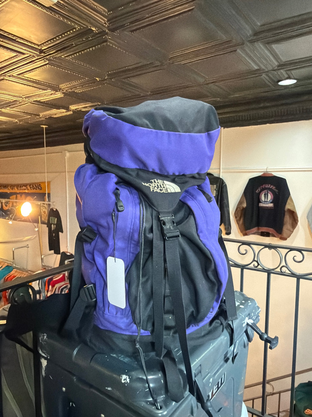 The North Face Bag Purple and Black