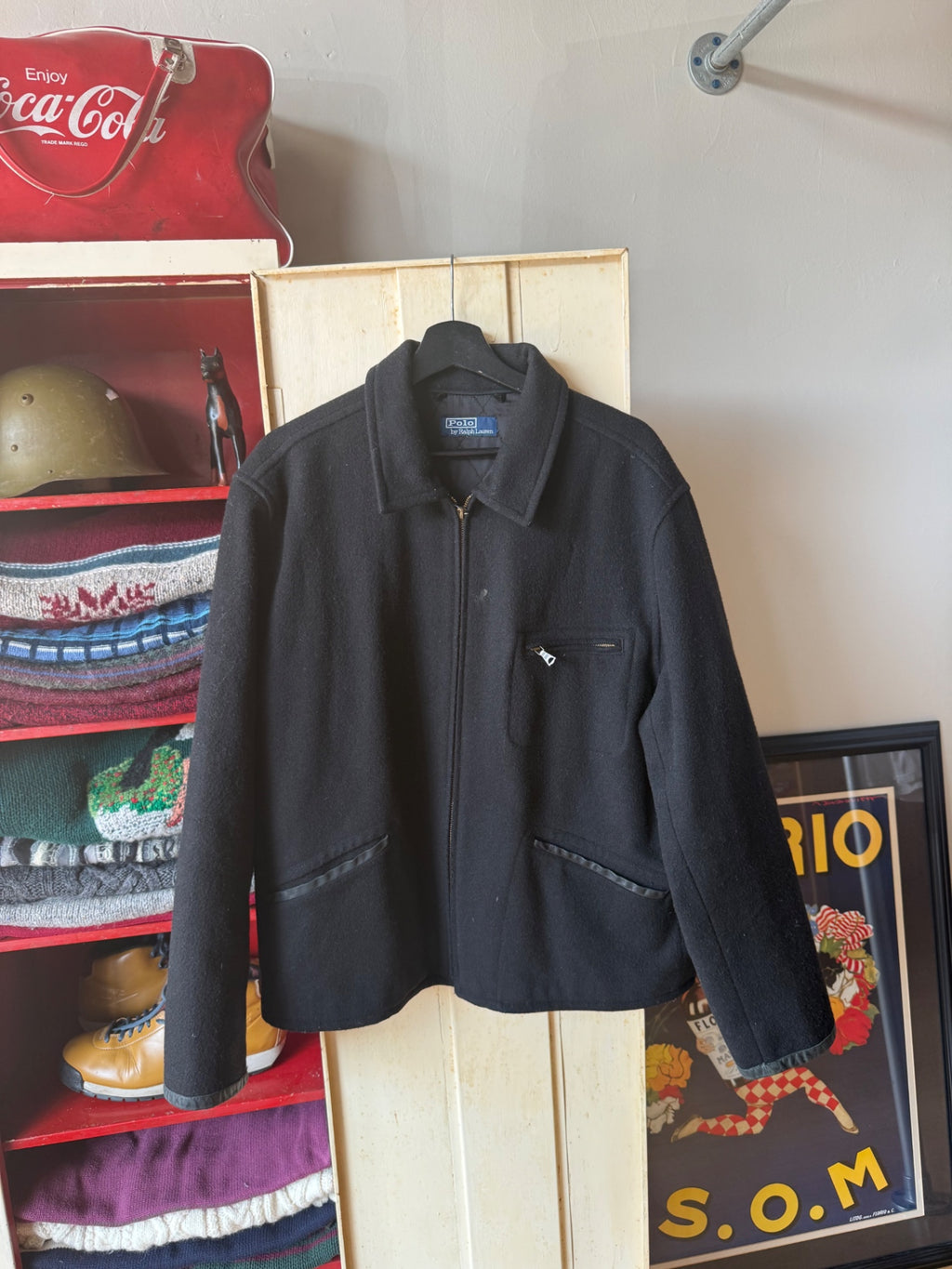 Polo by Ralph Lauren Jacket XL Black