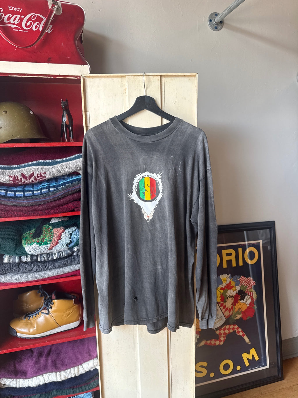 Blunt snowboard long sleeve faded 