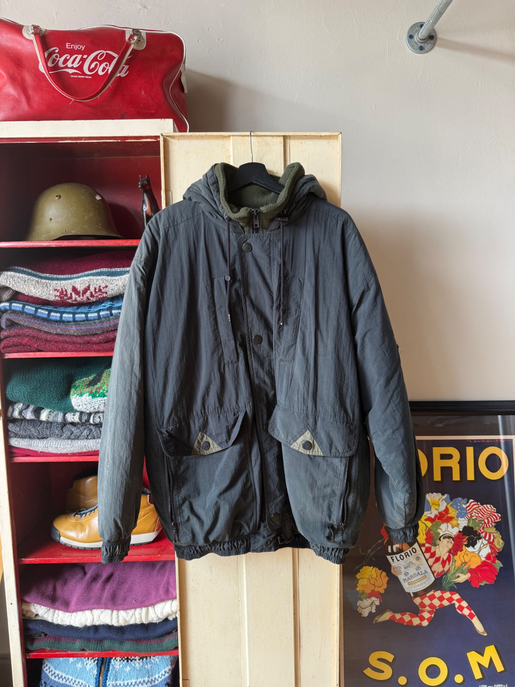 Rusty surf Jacket XL Black