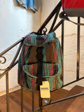No Fear Bag Multi-colored (green, red, and black)