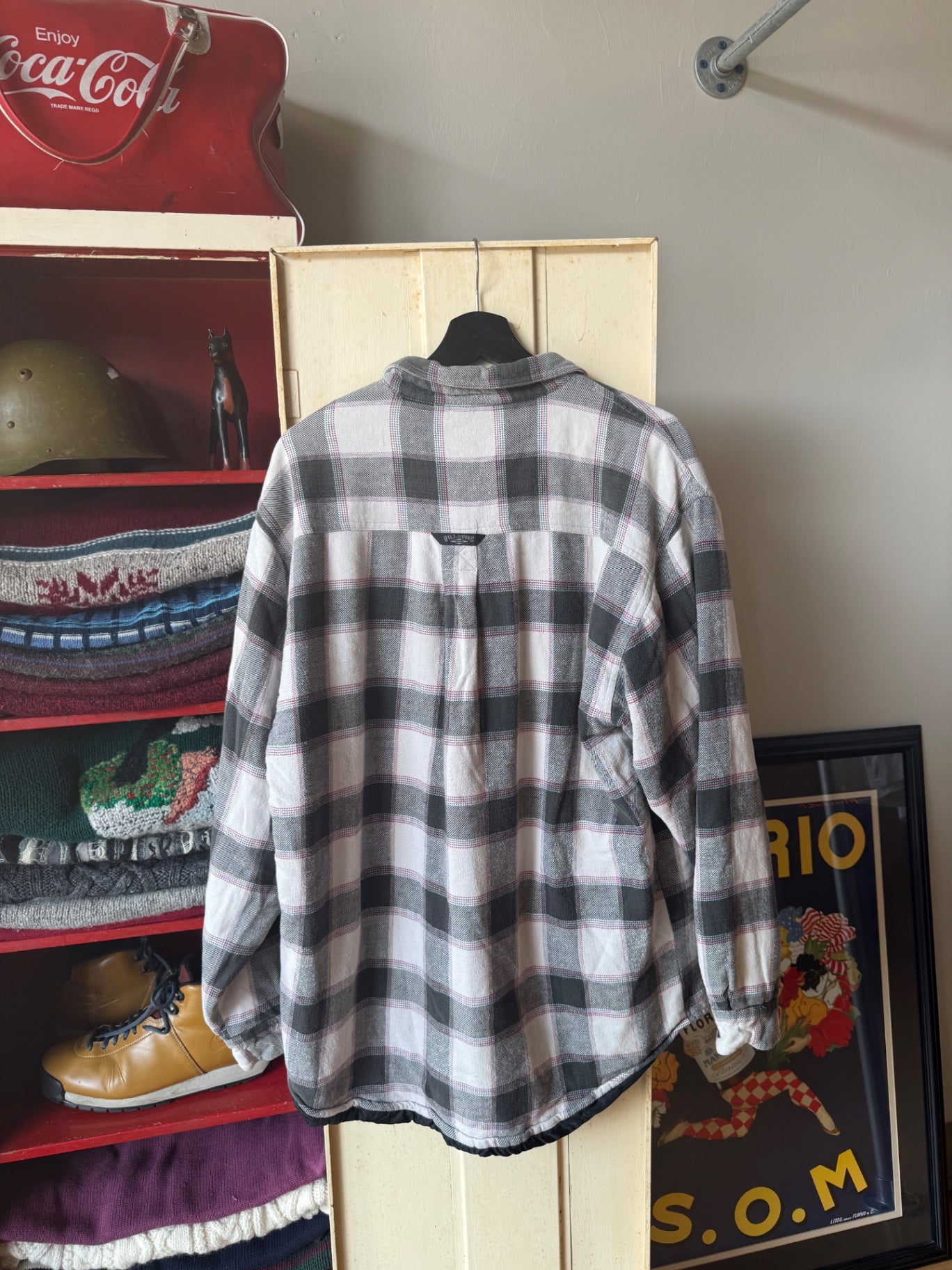 Billabong Jacket XL Gray, White, Black, Red