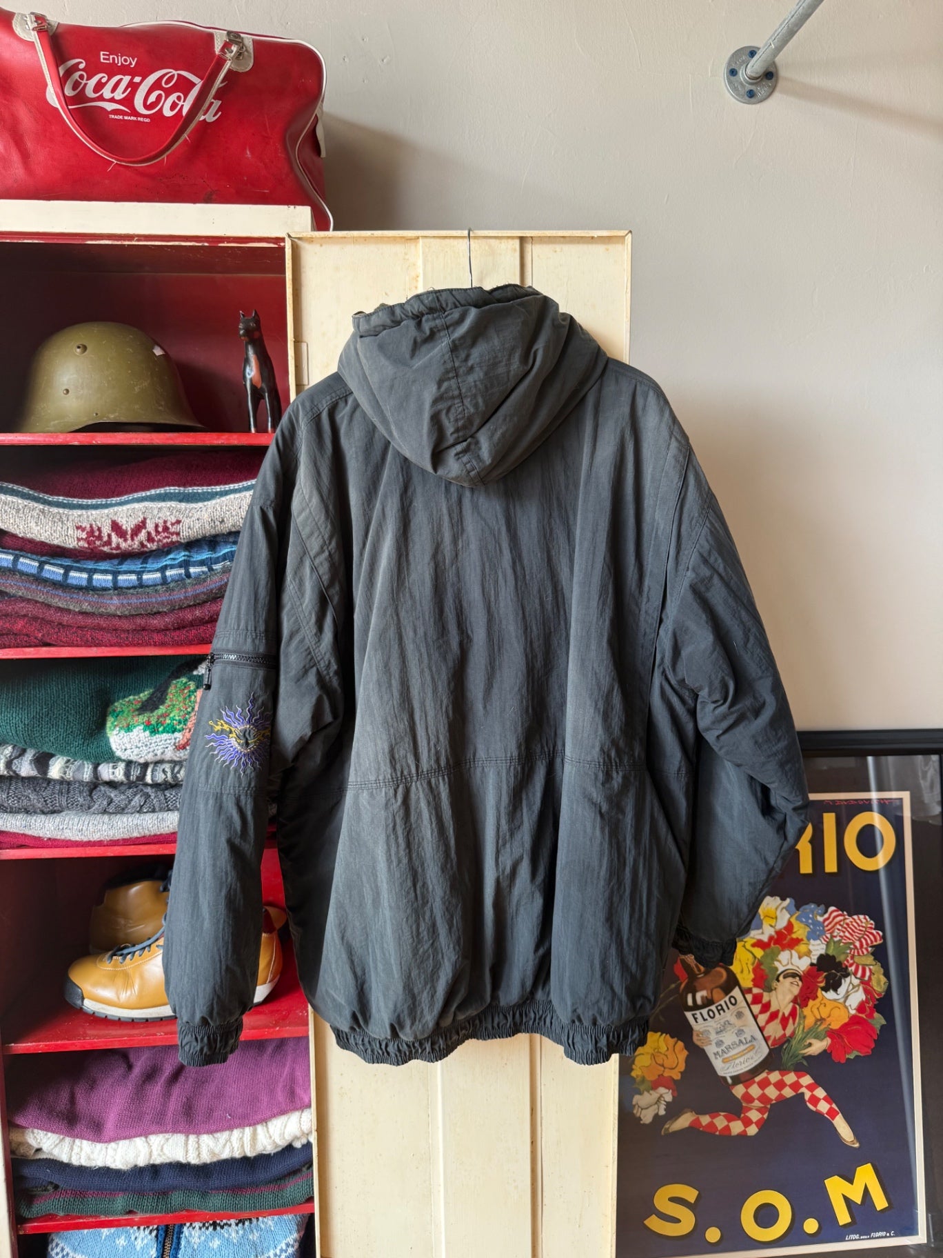 Rusty surf Jacket XL Black