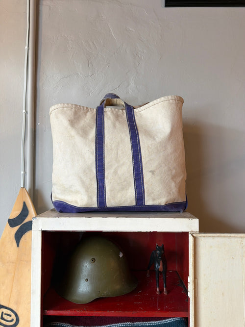 1970s LL Bean Tote L PURP