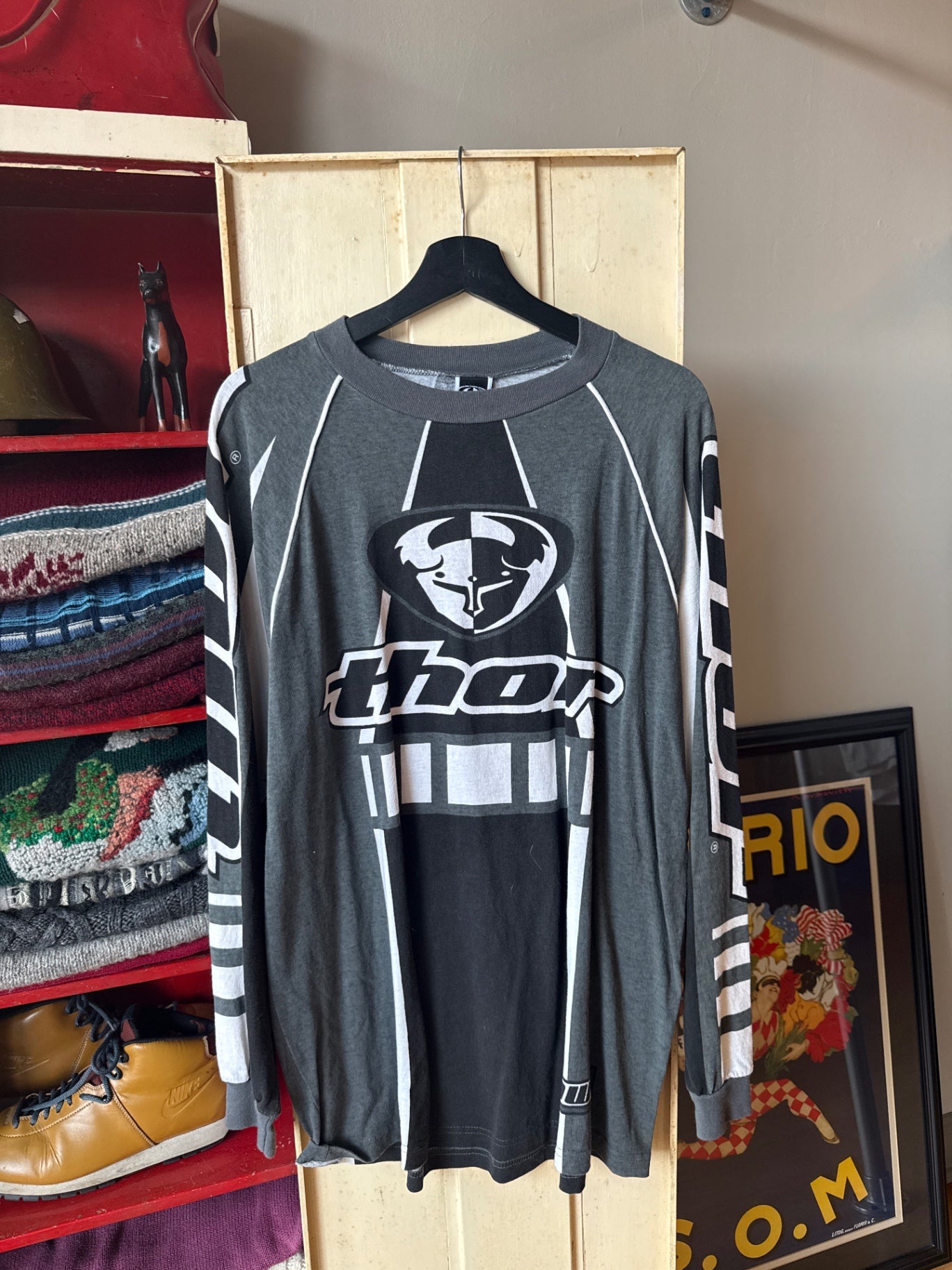 Thor Sweatshirt XL Black, Gray, White