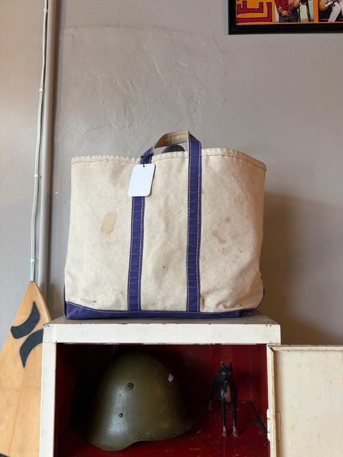 1970s LL Bean Tote L PURP