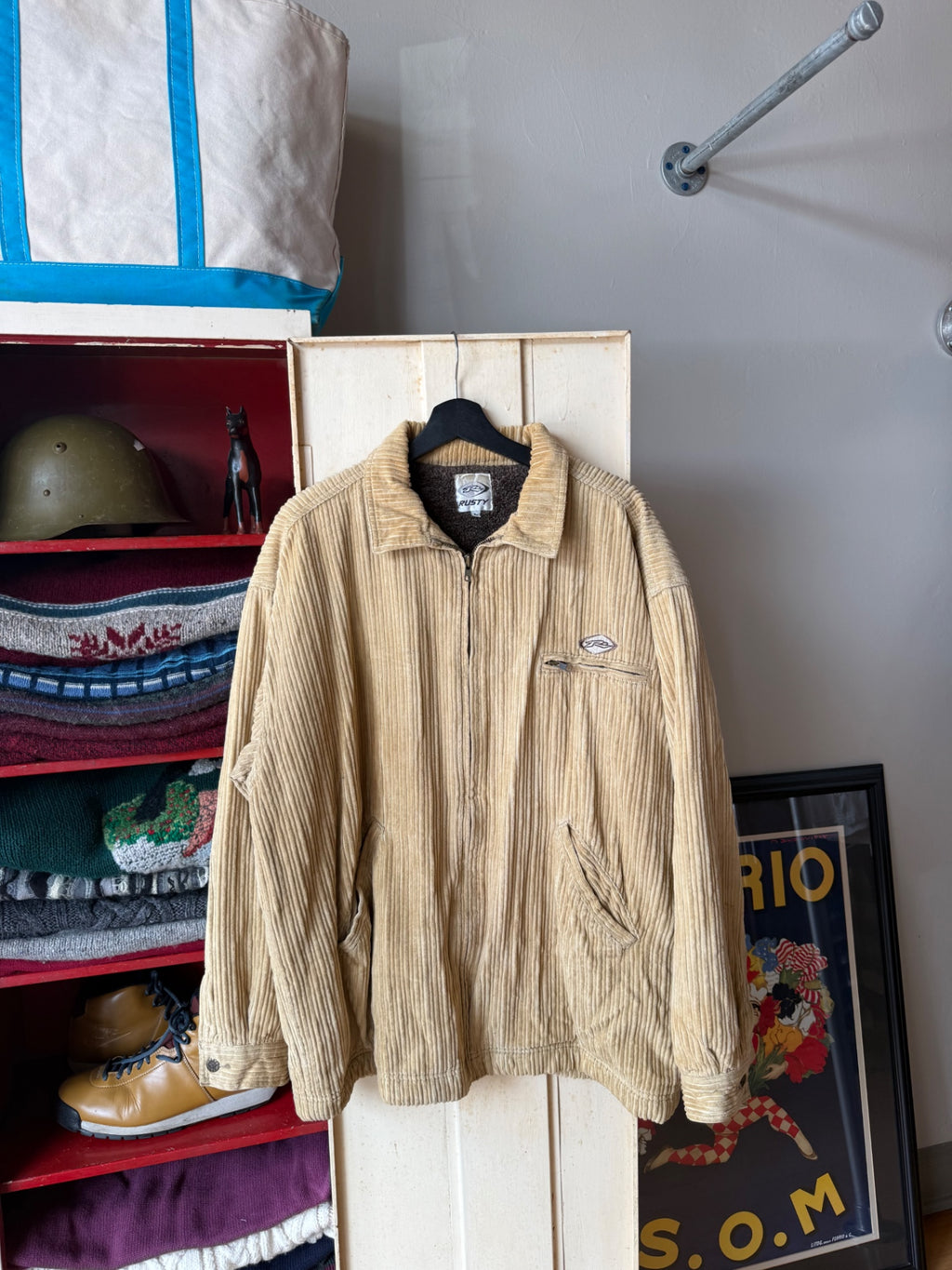 Rusty Jacket L Beige