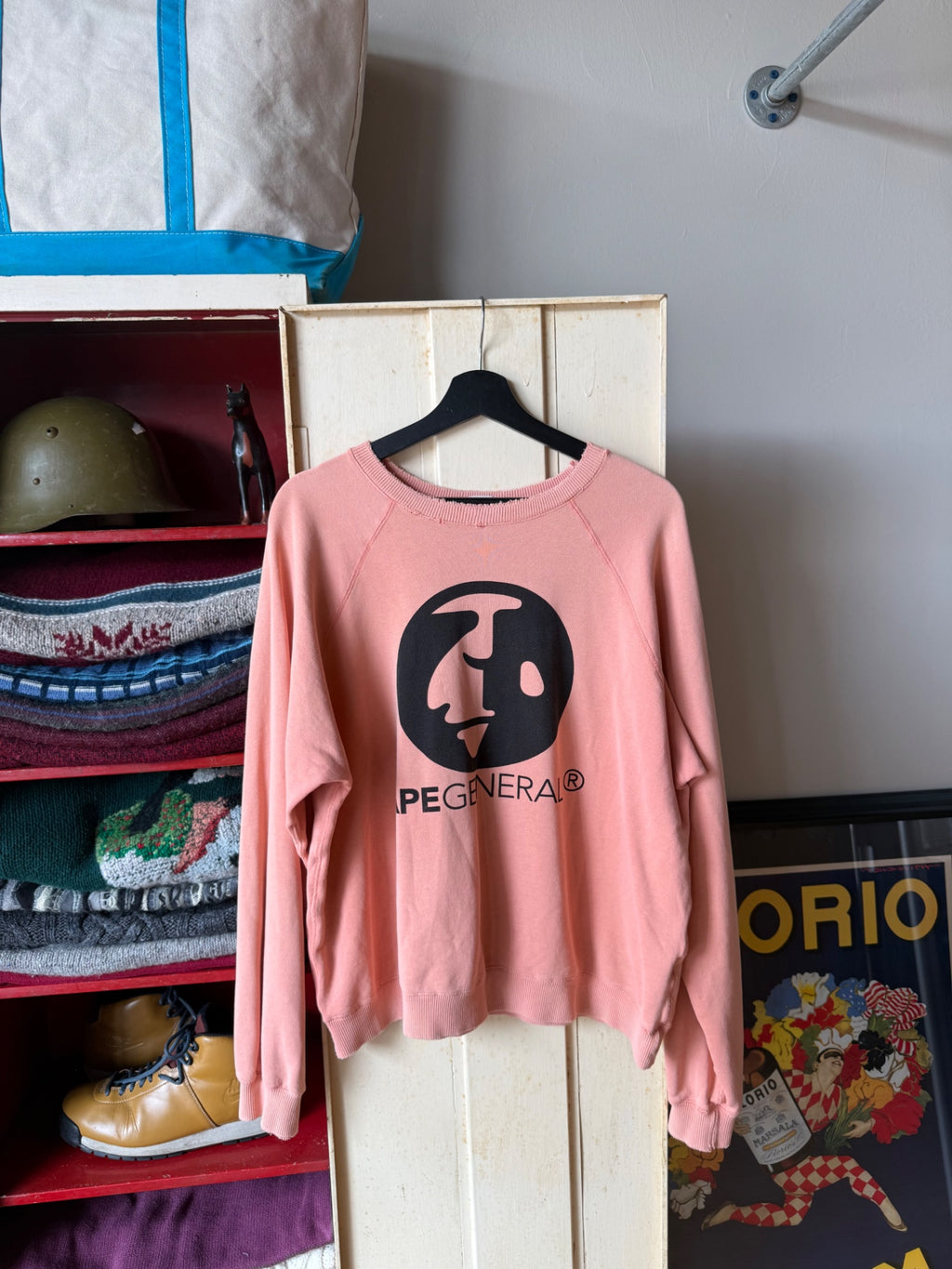 Bape Sweatshirt XL Pink