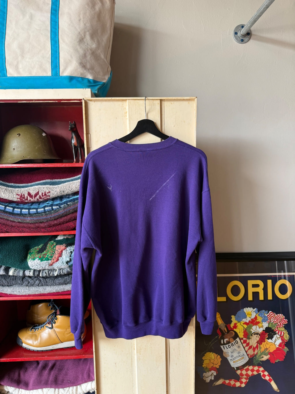 Fox Mob  Sweatshirt XL Purple