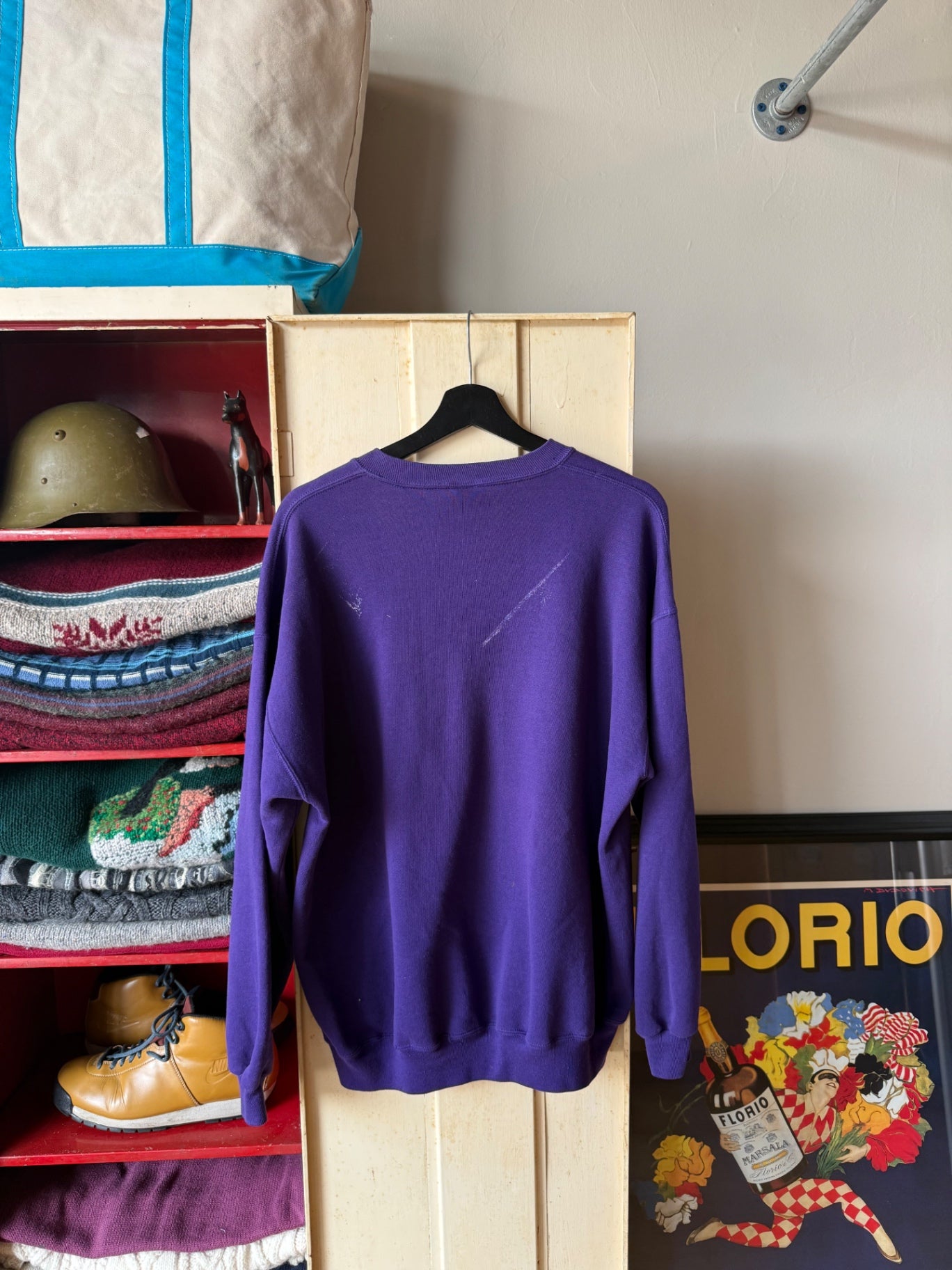 Fox Mob  Sweatshirt XL Purple