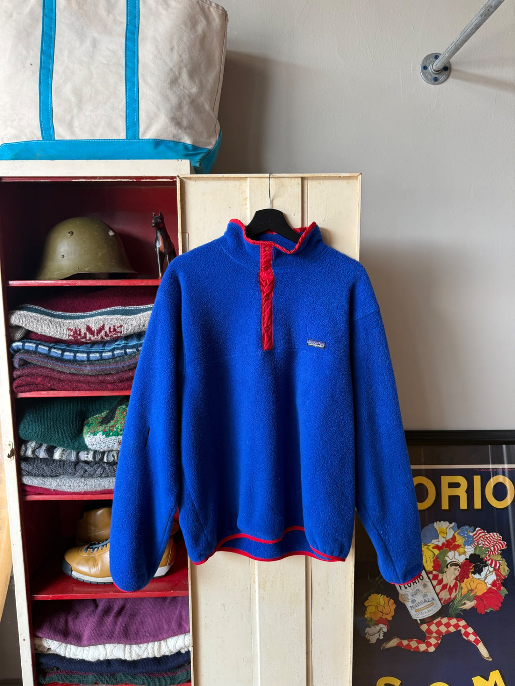 Patagonia Jacket XL Blue and Red