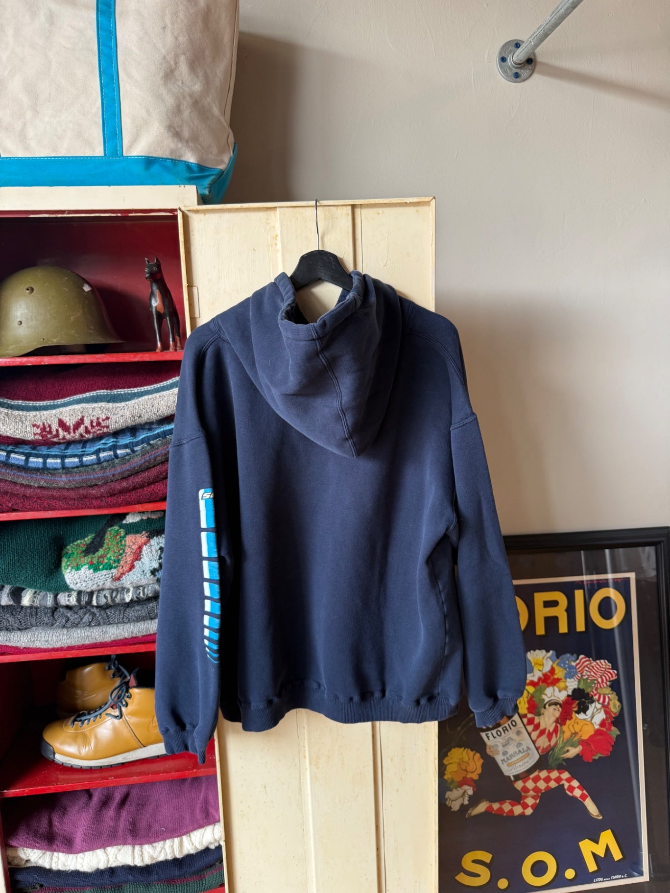Spy Hoodie XL Navy blue