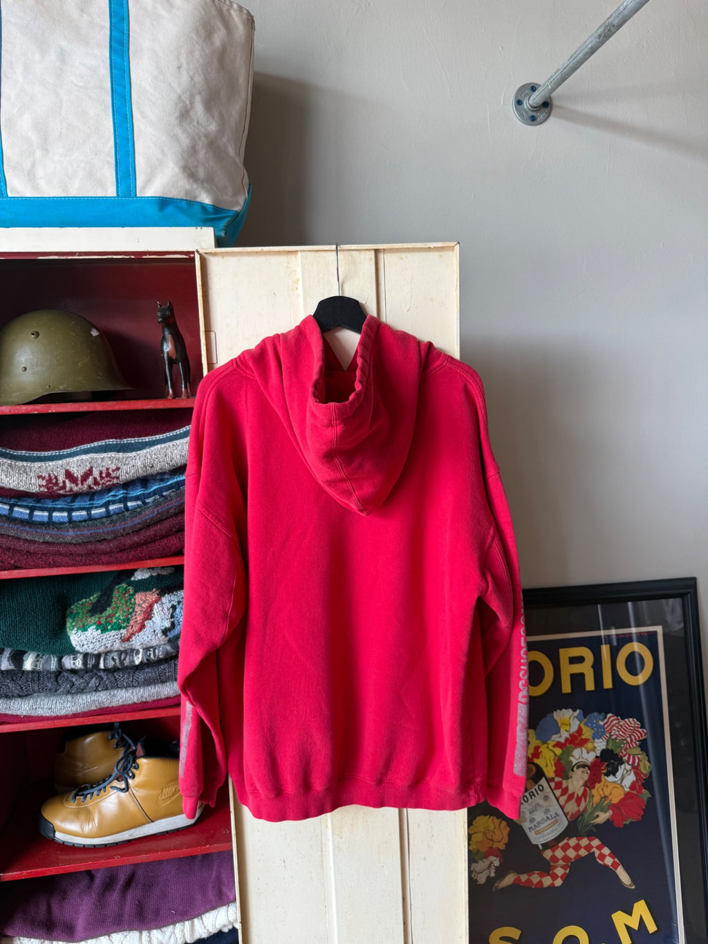 DC Shoes Hoodie L Red