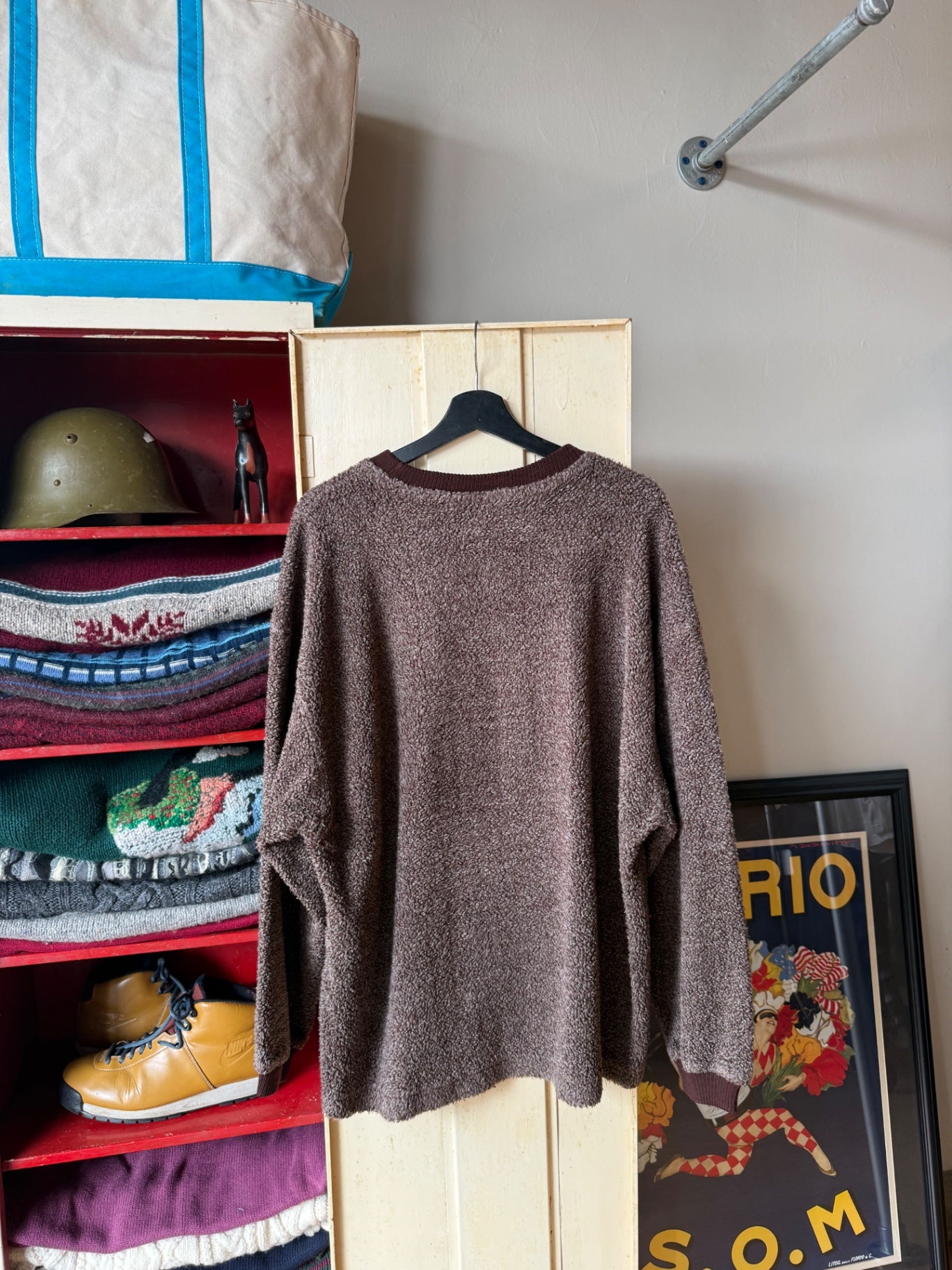 Hang Ten Sweater XL Brown