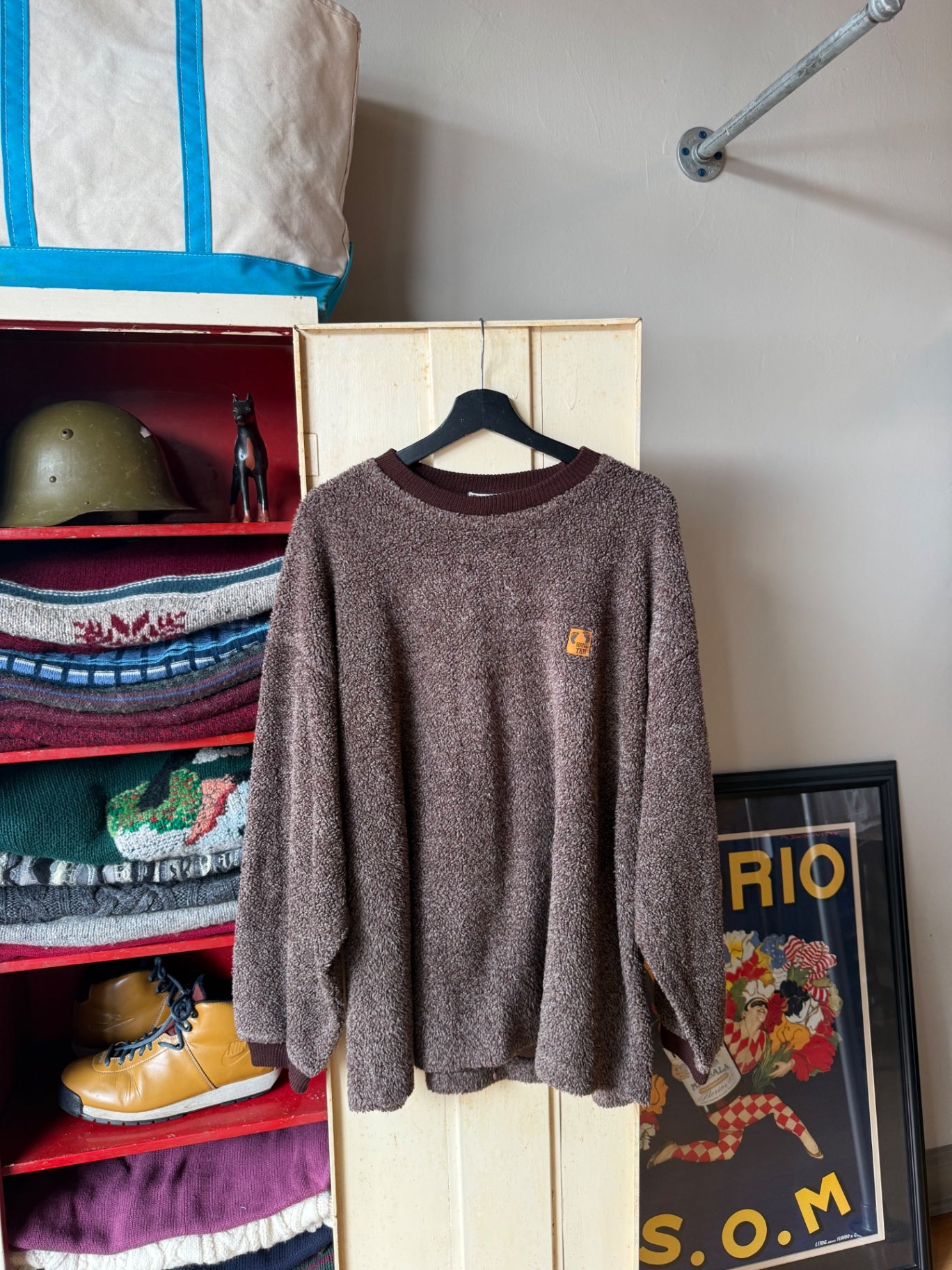 Hang Ten Sweater XL Brown
