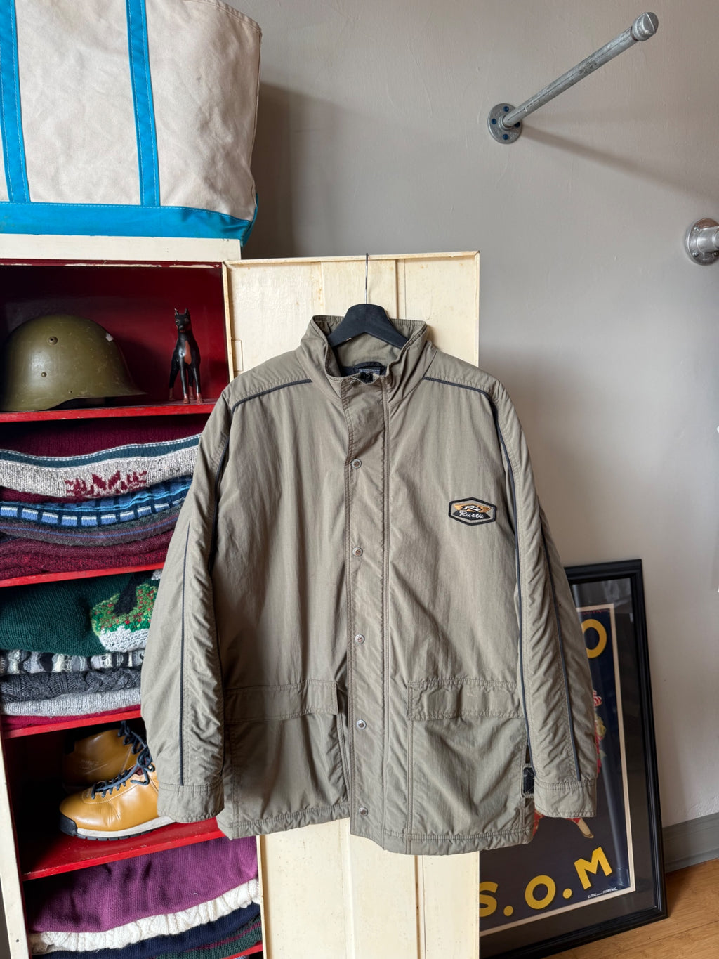 Rusty Surf Jacket XL Beige