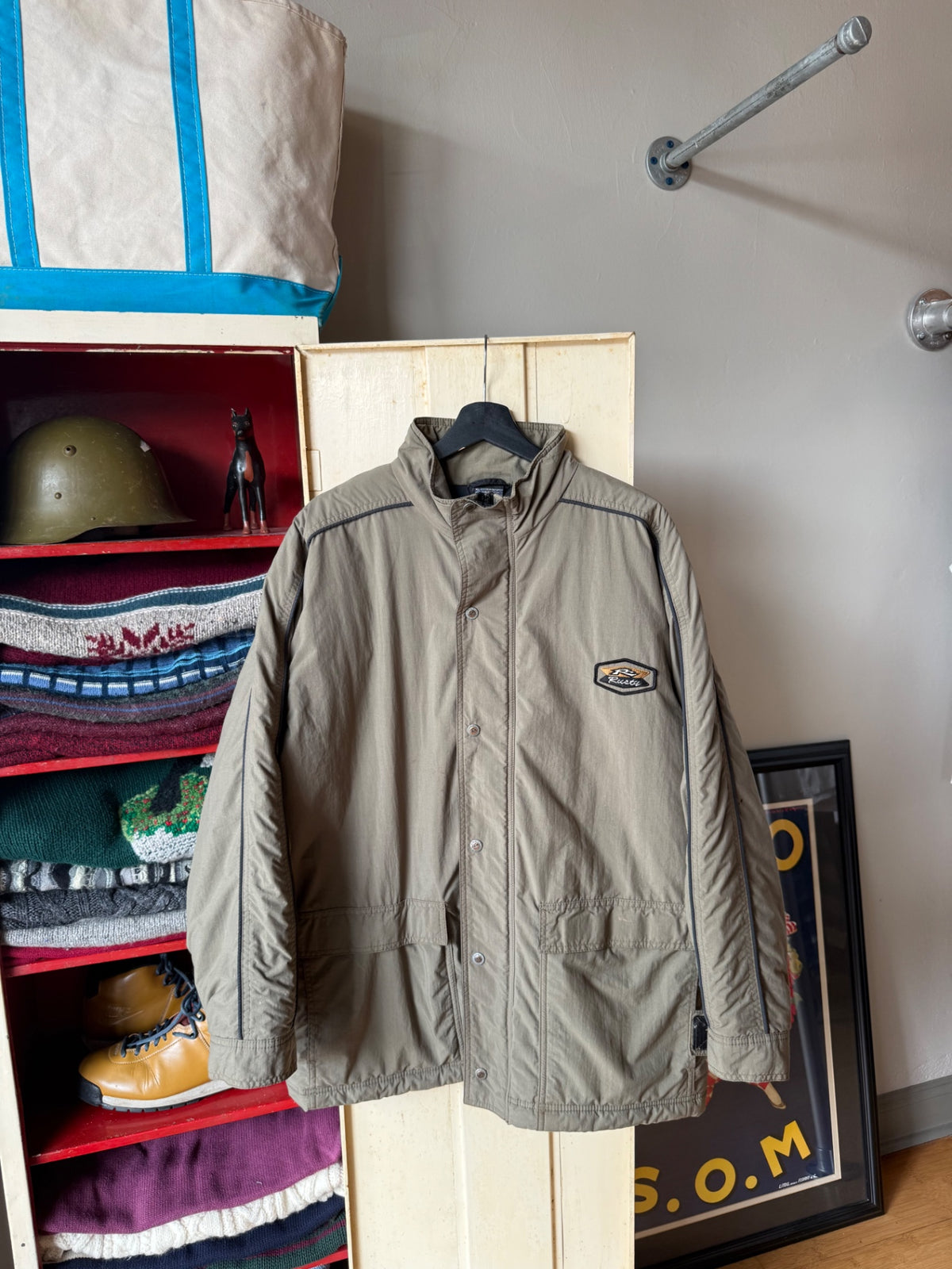 Rusty Surf Jacket XL Beige