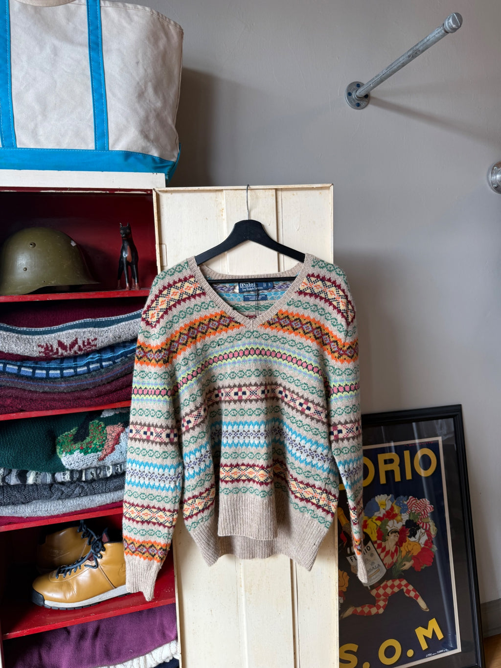 Polo by Ralph Lauren Sweater L Multicolor