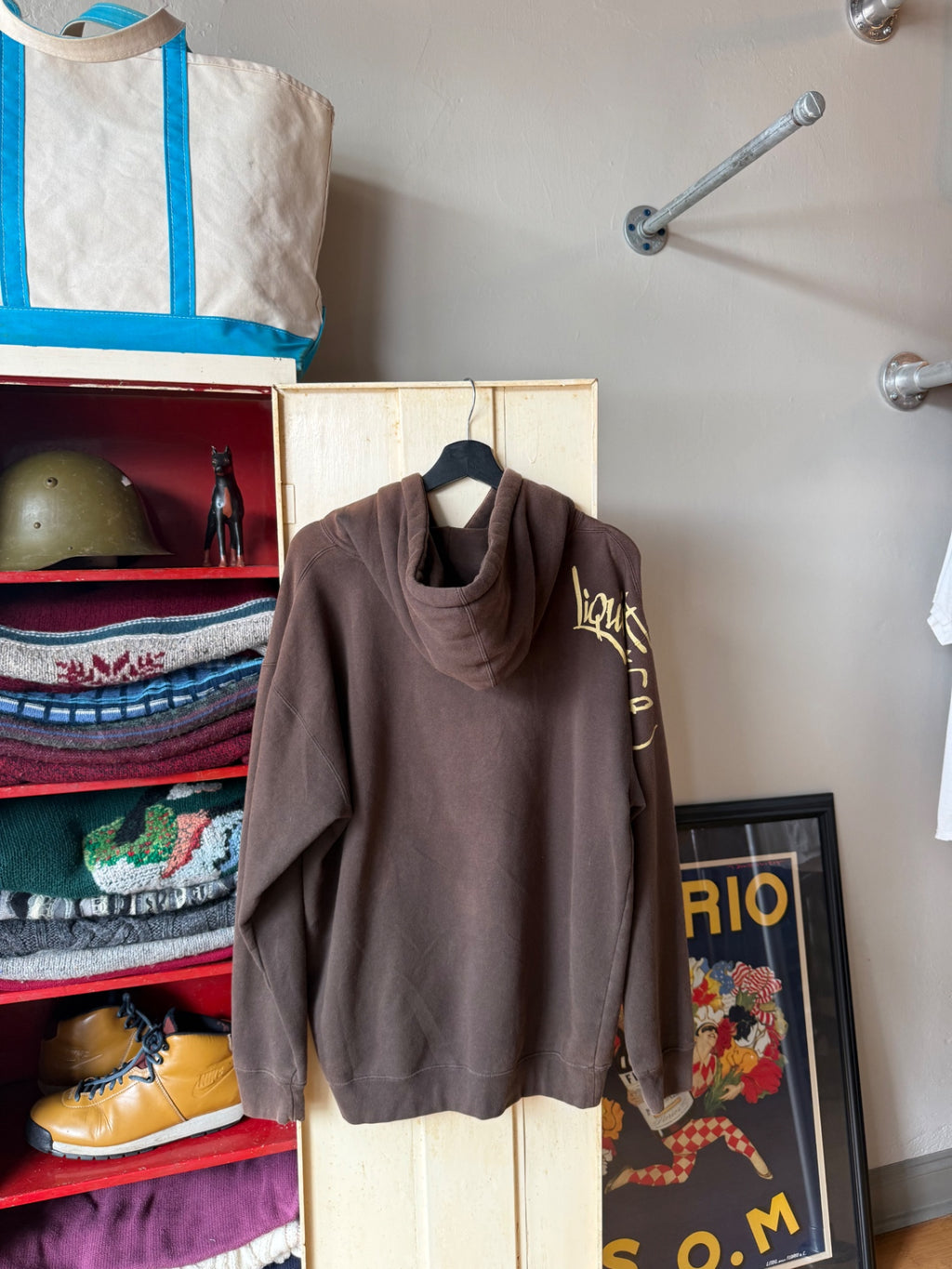 Liquid force Hoodie L Brown