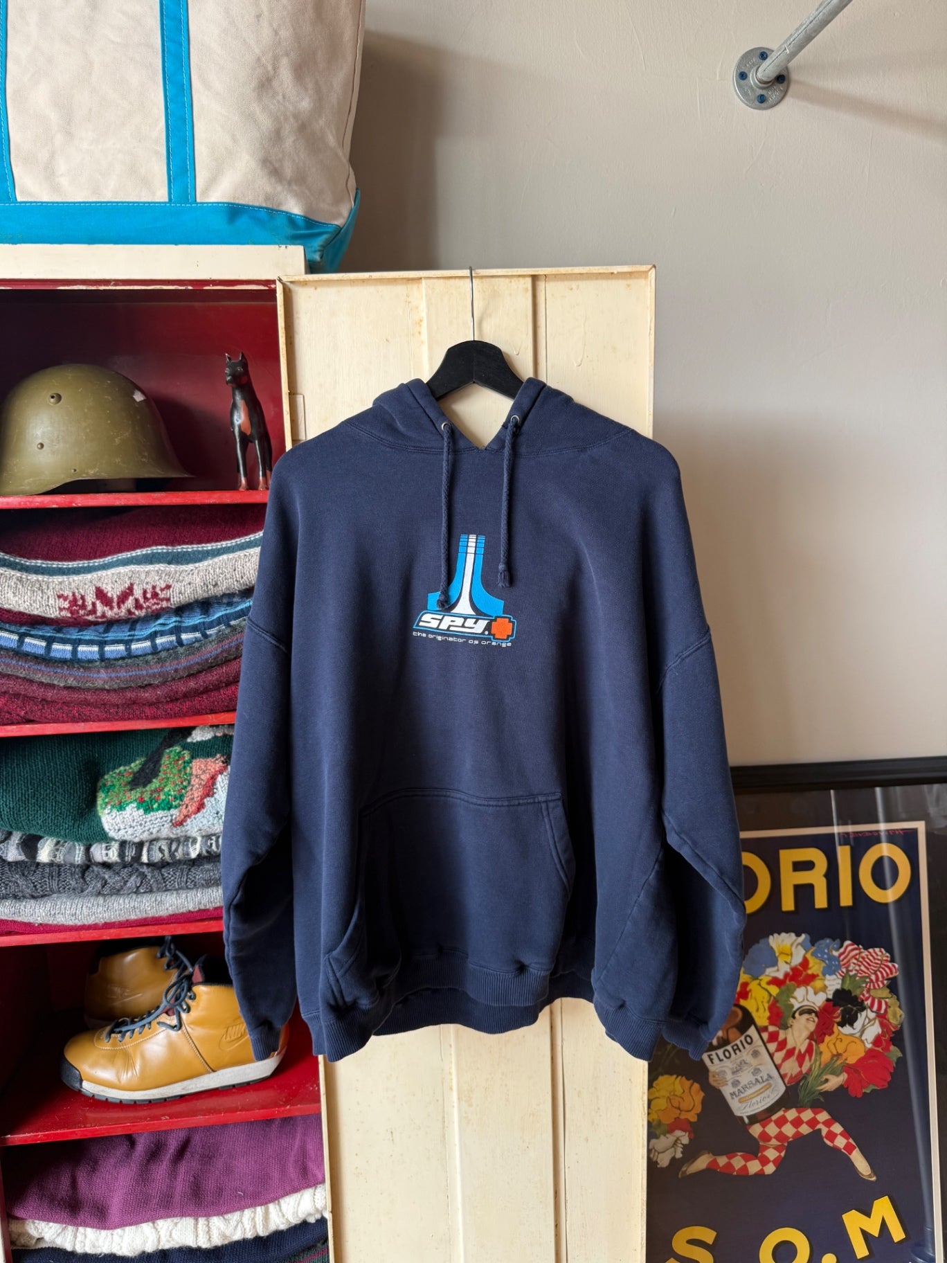 Spy Hoodie XL Navy blue