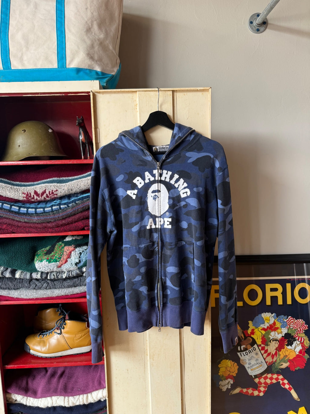 A Bathing Ape (BAPE) Hoodie L Full zip 