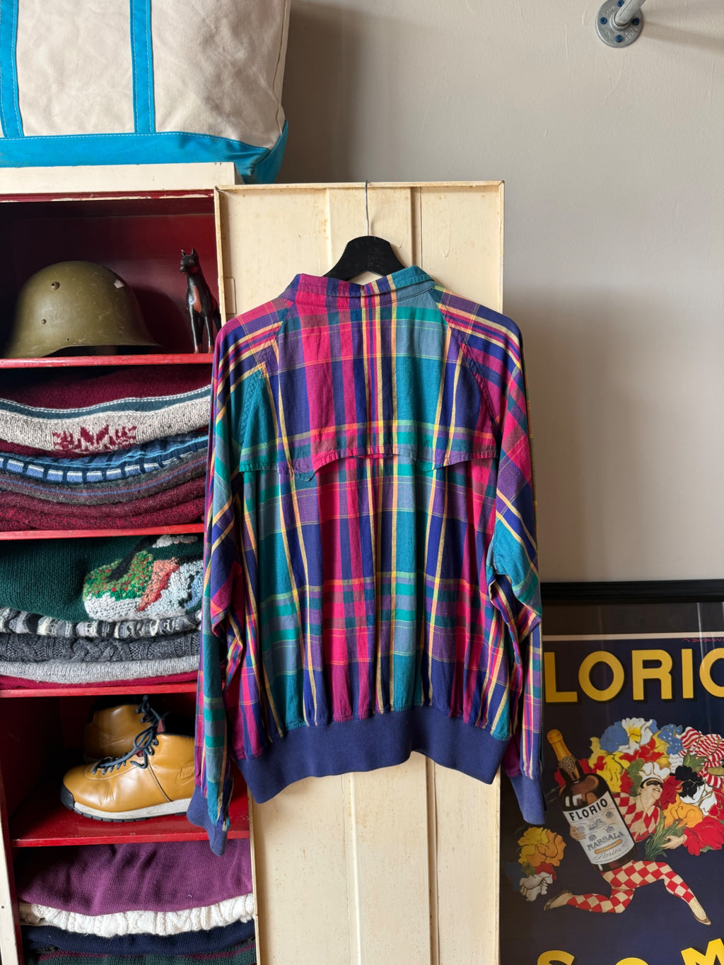 Polo Ralph Lauren Jacket XL Multicolor (predominantly pink, purple, blue, green, and yellow)