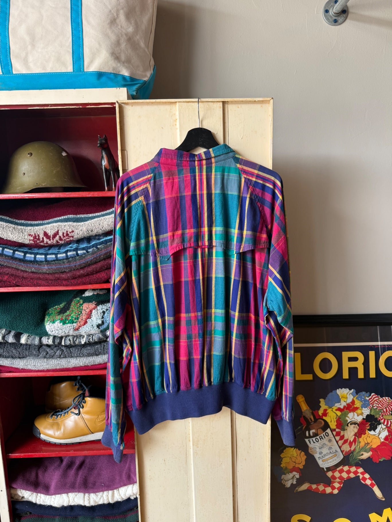 Polo Ralph Lauren Jacket XL Multicolor (predominantly pink, purple, blue, green, and yellow)