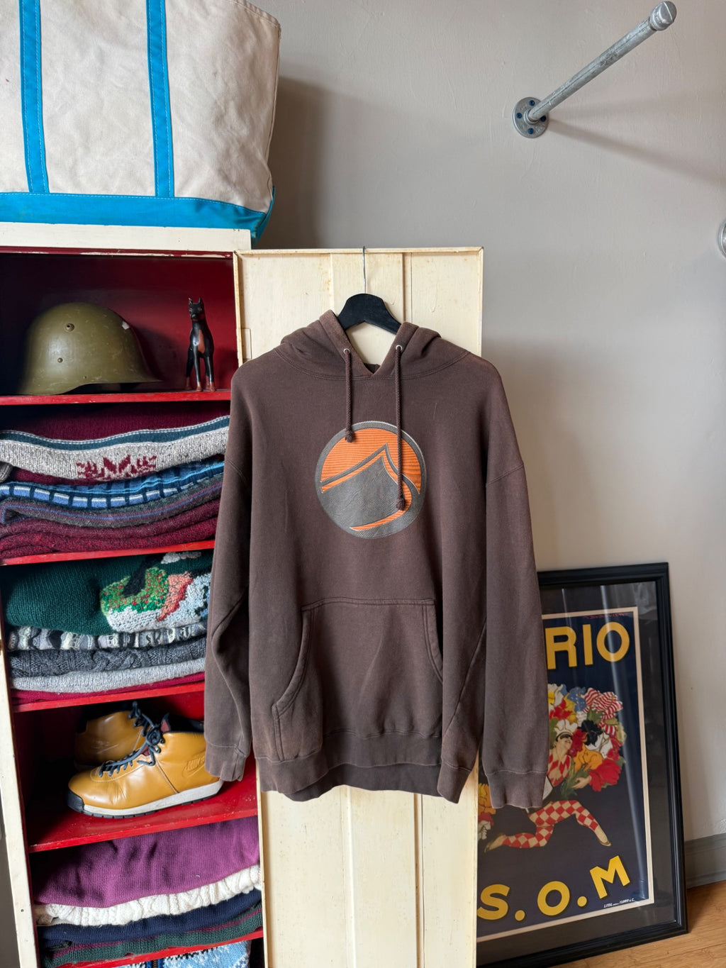 Liquid force Hoodie L Brown