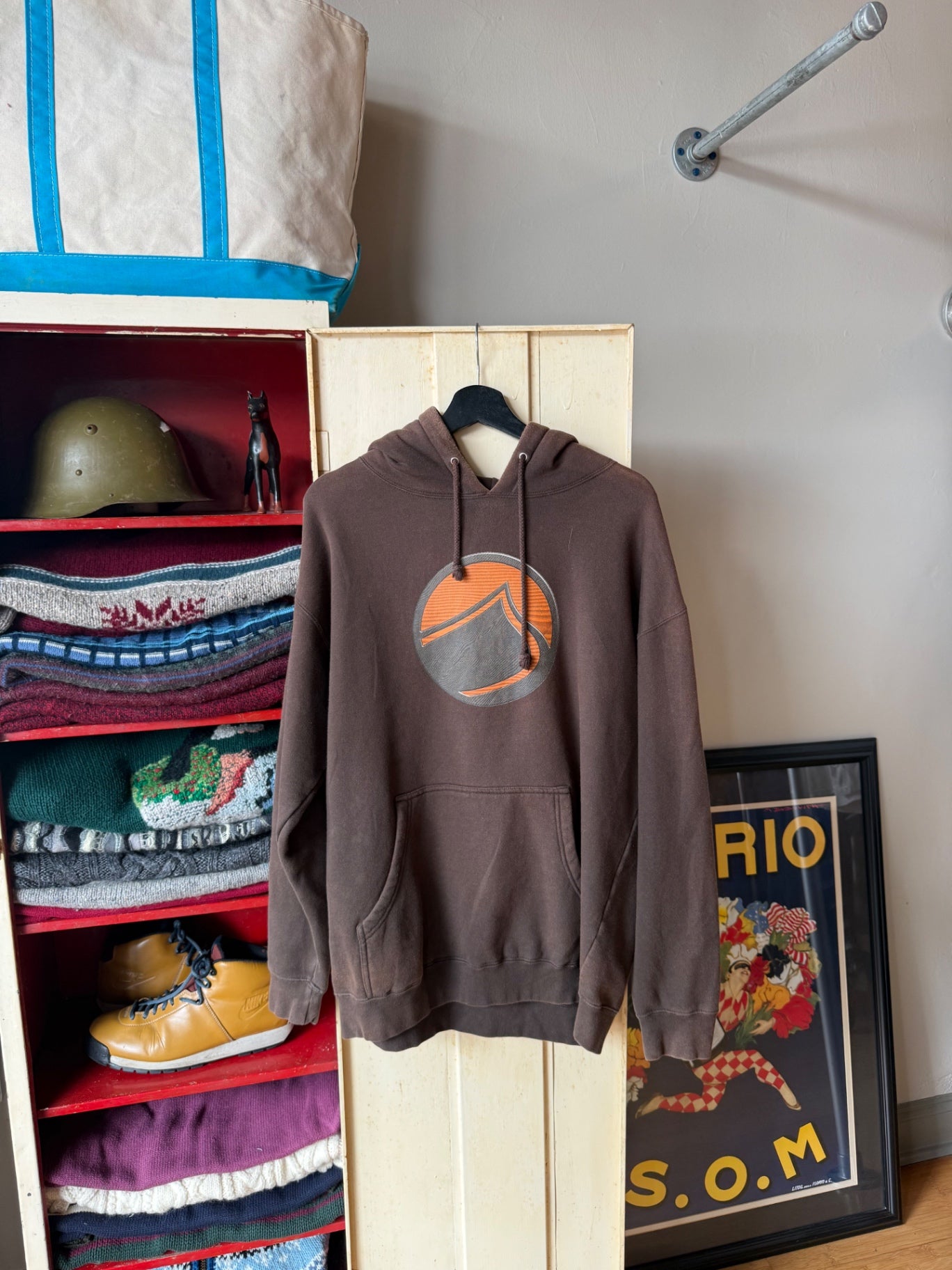 Liquid force Hoodie L Brown