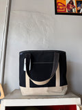 Lands end  S Black, beige